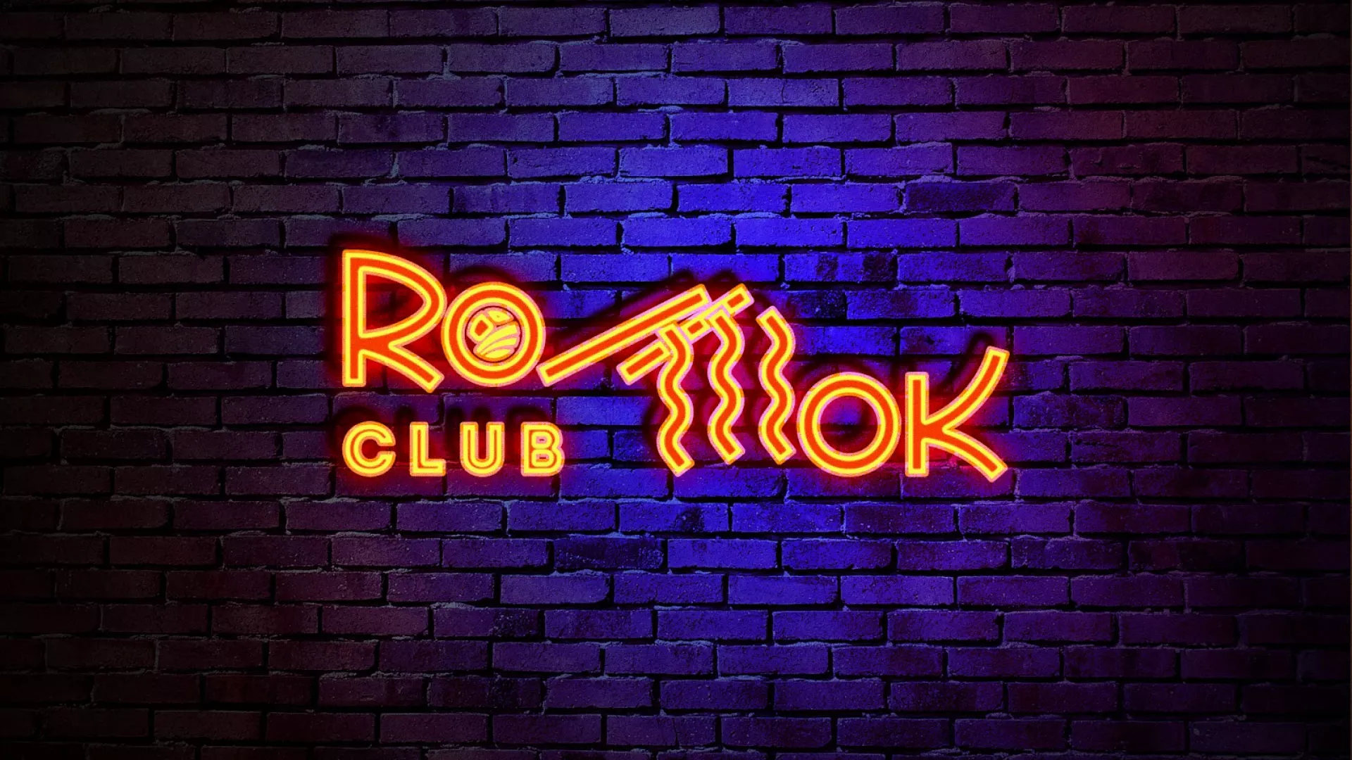 Разработка интерьерной вывески суши-бара «Roll Wok Club» в Черемхово